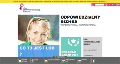 Desktop Screenshot of lob.org.pl