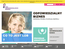 Tablet Screenshot of lob.org.pl